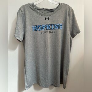 NWT Under Armour Gray Hopkins Blue Jays Tee Women’s LG